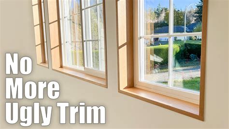 window details without trim